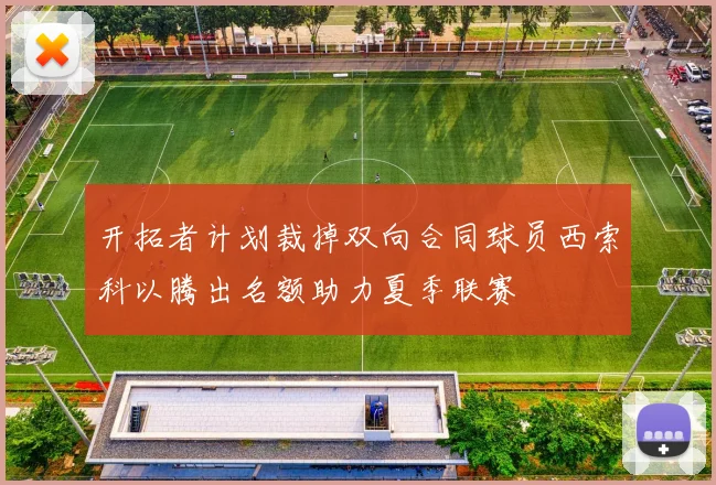 开拓者计划裁掉双向合同球员西索科以腾出名额助力夏季联赛